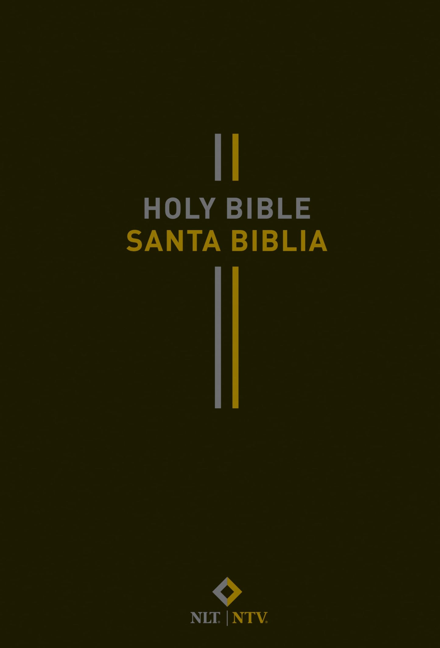 Bilingual Bible / Biblia Bilingüe Nlt/Ntv (Hardcover, Black)