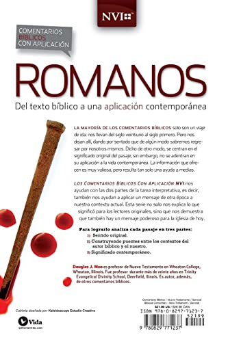 Comentario bíblico con aplicación NVI Romanos: Del texto bíblico a una aplicación contemporánea