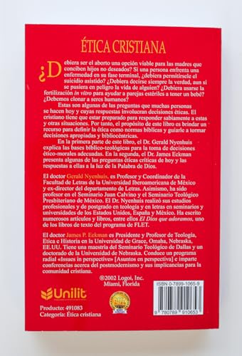 Etica Cristiana / Christian Ethics (Spanish Edition)