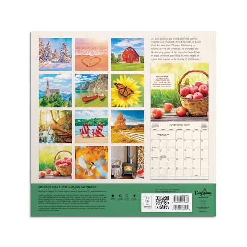 Billy Graham in Quotes: A 2025 Inspirational DaySpring Wall Calendar