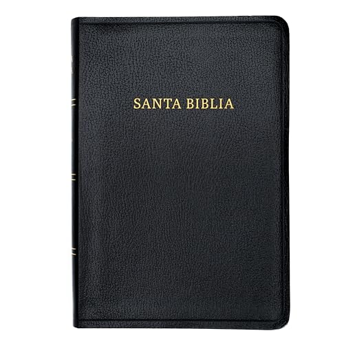 RVR 1960 Biblia letra gigante, negro imitación piel con índice (Edición 2023): Santa Biblia