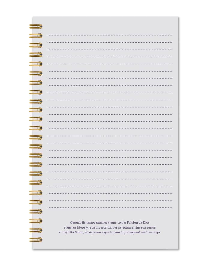 Libreta «El poder de la mujer que ora: Una vida rendida al Espíritu» (Spanish Edition)