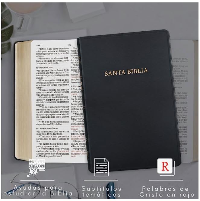 Biblia Nueva Versión Internacional para Regalos y Premios, Tapa dura, negro | NVI Gift and Award Holy Bible, Hardcover, Black