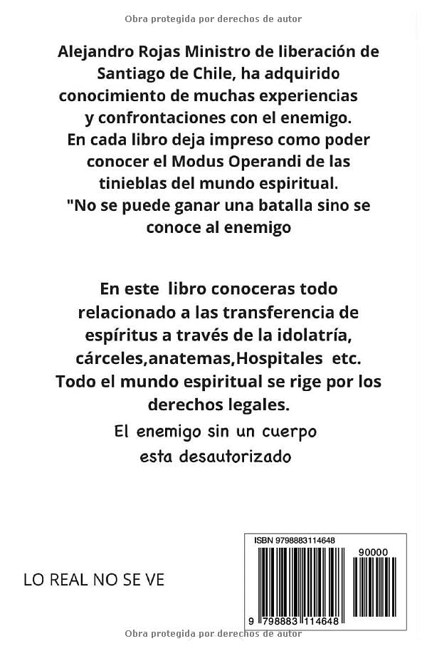Transferencia de espiritus: Al mundo espiritual podemos contaminarnos. (Spanish Edition)