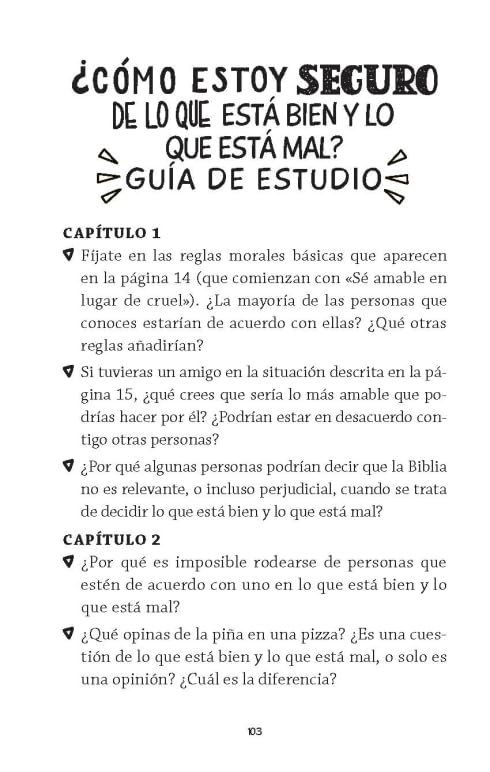 Serie Grandes Preguntas 5: ¿Cómo Estoy Seguro de Lo Que Está Bien Y Lo Que Está Mal? Serie Grandes Preguntas 5: ¿Cómo Estoy Seguro de Lo Que Está Bien ... de Lo Que Está Bien Y Lo Que Está Mal? ¿