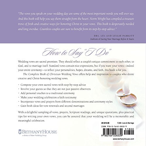 The Complete Book of Christian Wedding Vows