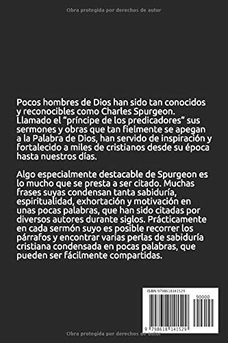 366 Citas de Charles Spurgeon: Pensamientos para acercarnos a Dios cada día (Spanish Edition)
