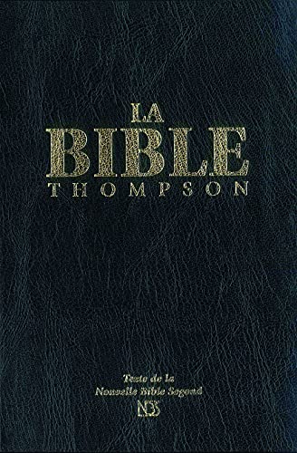 La Bible Thompson : Couverture rigide noire