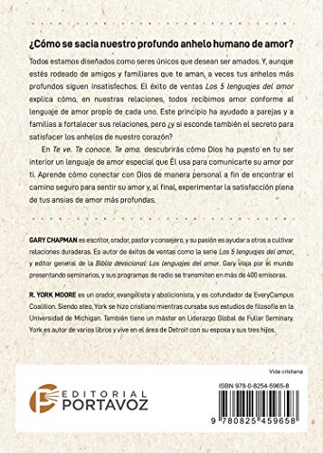 Te Ve. Te Conoce, Te Ama. (Seen, Known, Loved): 5 Verdades Acerca de Dios Y Tu Lenguaje de Amor