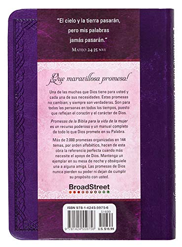 Promesas de la Biblia Para La Vida de la Mujer: Un Manual Indispensable Para Cada Una de Sus Necesidades
