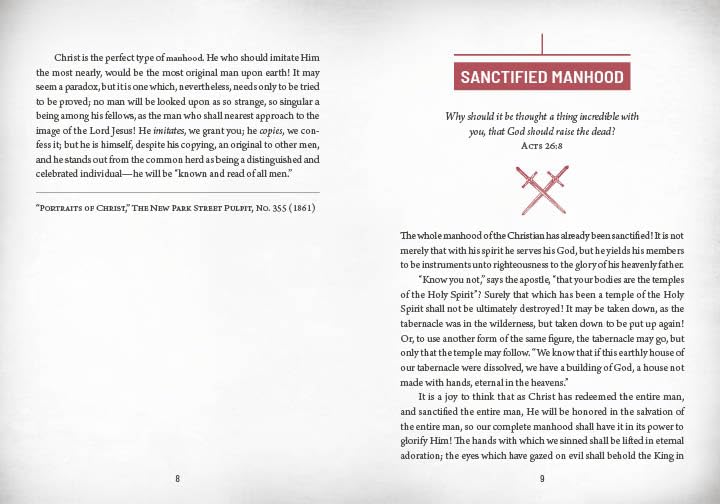 Meditations on Manhood: 100 Devotions from Charles Spurgeon