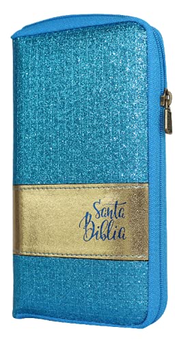 BIBLIA RVR035XZ MD AZUL CARTERA CON CIERRE