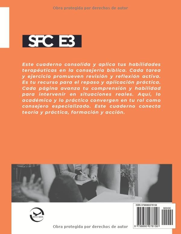 Consejería Cristiana Familia Especialidad 3 Cuaderno de Trabajo | Biblical Family Counseling Speciality Workbook (Spanish Edition)