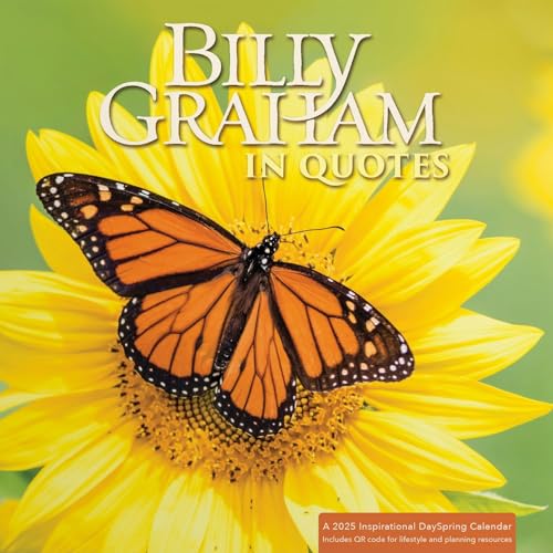 Billy Graham in Quotes: A 2025 Inspirational DaySpring Wall Calendar