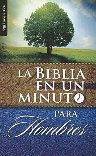 BIBLIA EN UN MINUTO PARA HOMBRES BOLSILLO