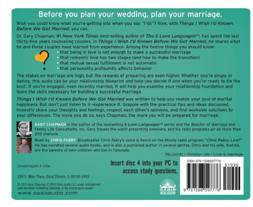 Things I Wish I'd Known Before We Got Married