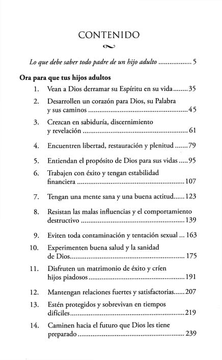 Poder de la oración para tus hijos adultos