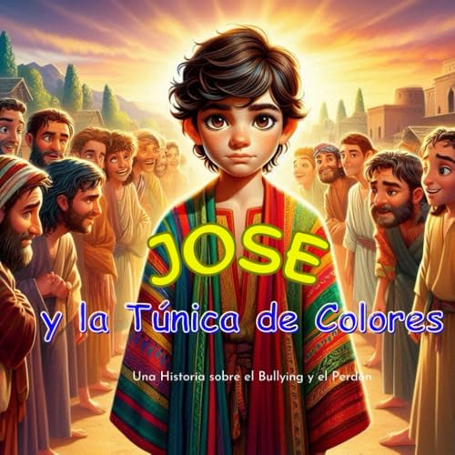 José y la Túnica de Colores: Una historia cristiana para niños sobre el bullying, el perdón y el valor de la familia (Colección Creciendo en Fe) (Spanish Edition)