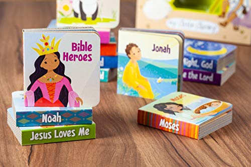 My Little Library: Bible Stories (12 Board Books): Bible Stories (12 Board Books & 3 Downloadable Apps!)