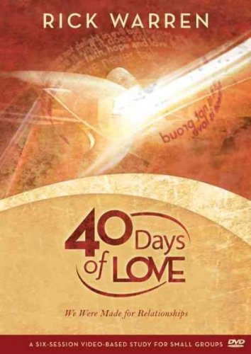 By Warren, Rick 40 Days of Love DVD, Rick Warren [NTSC] DVD - December 2009