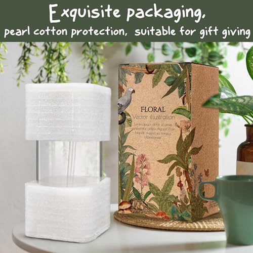 ▶Taza cristiana de vidrio con tapa de bambú, regalos cristianos para la fe de las mujeres, regalo bíblico para el día de la madre, regalos religiosos, regalo inspirador de aliento