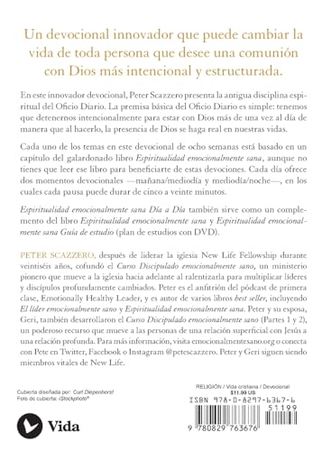 Espiritualidad emocionalmente sana - Día a día: Un peregrinar de cuarenta días con el Oficio Diario