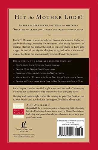 Leadership Gold: Lessons I've Learned from a Lifetime of Leading