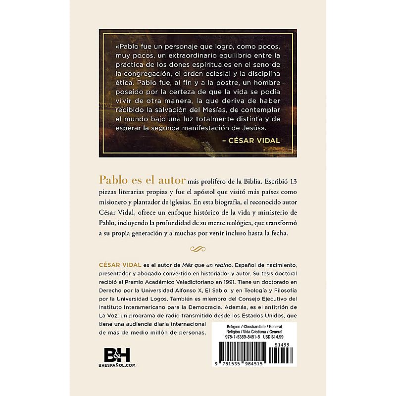 Apóstol para las naciones: La Vida Y Los Tiempos Del Pablo De Tarso