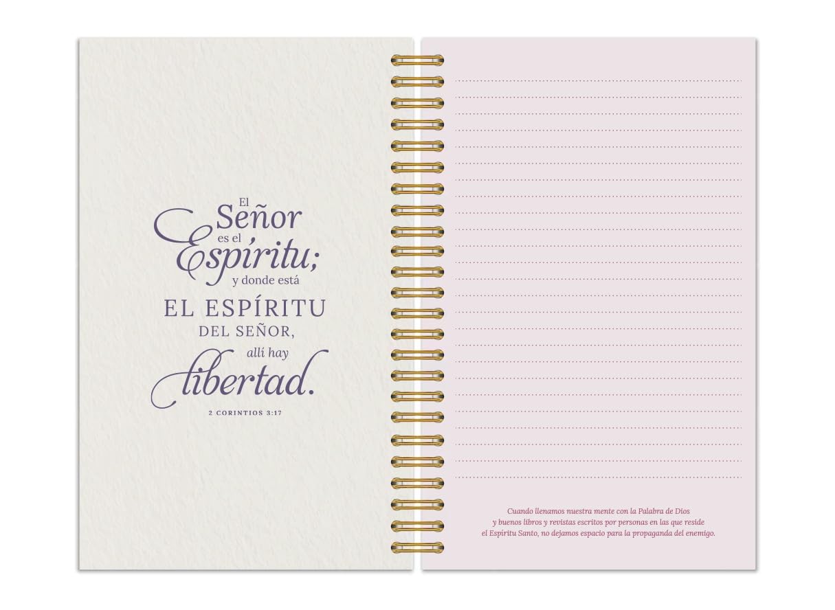 Libreta «El poder de la mujer que ora: Una vida rendida al Espíritu» (Spanish Edition)