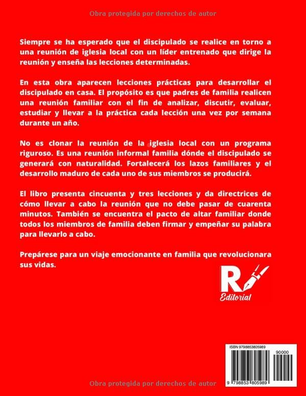 Discipulado por medio del Altar Familiar (Spanish Edition)