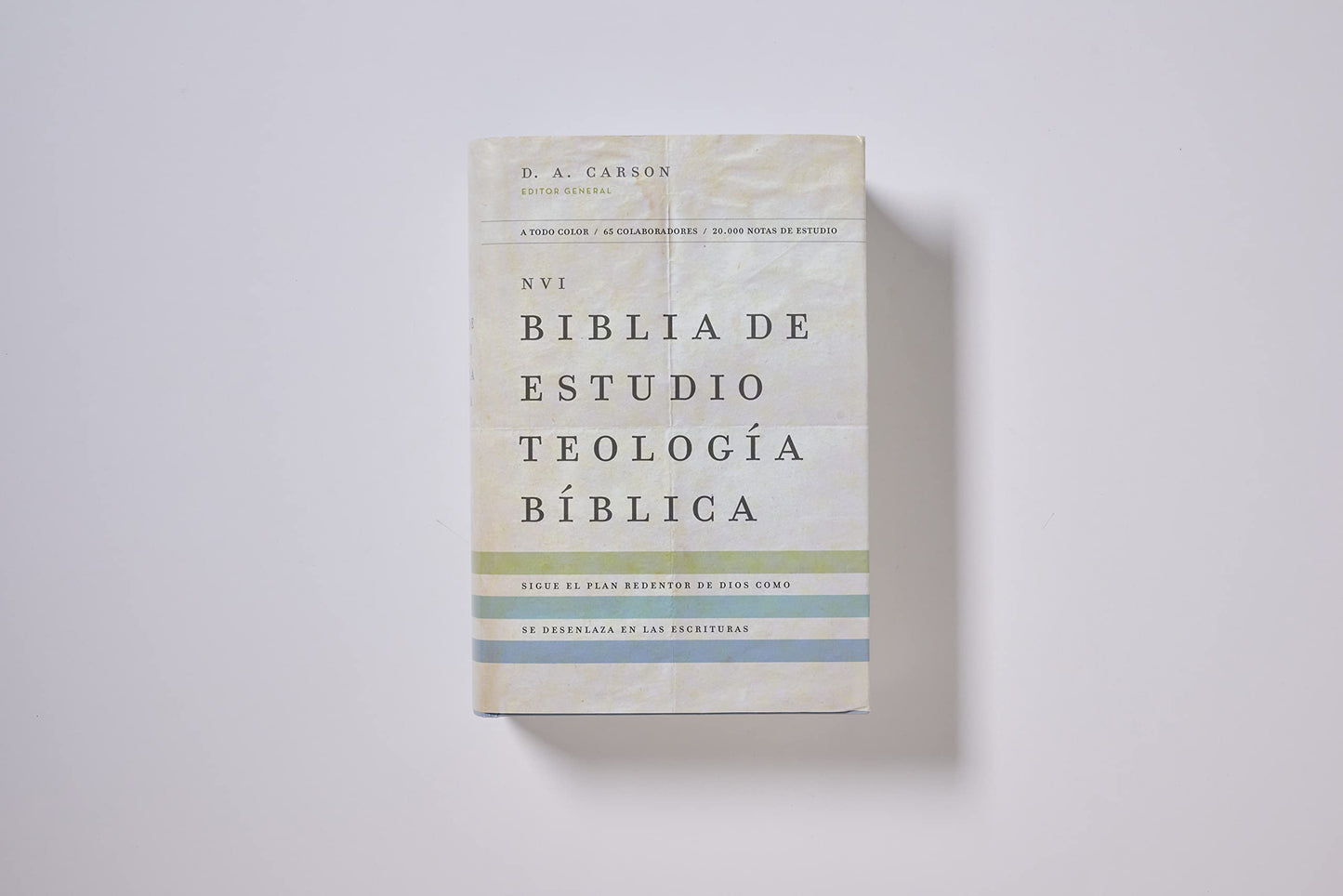 NVI, Biblia de Estudio Teología Bíblica, Interior a cuatro colores, Tapa dura: Sigue el plan redentor de Dios como se desenlaza en las Escrituras