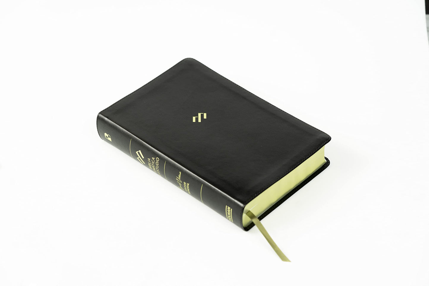 Reina Valera 1960 Biblia temática de estudio, negro piel genuina | RVR 1960 Thematic Study Bible, Black, Genuine Leather