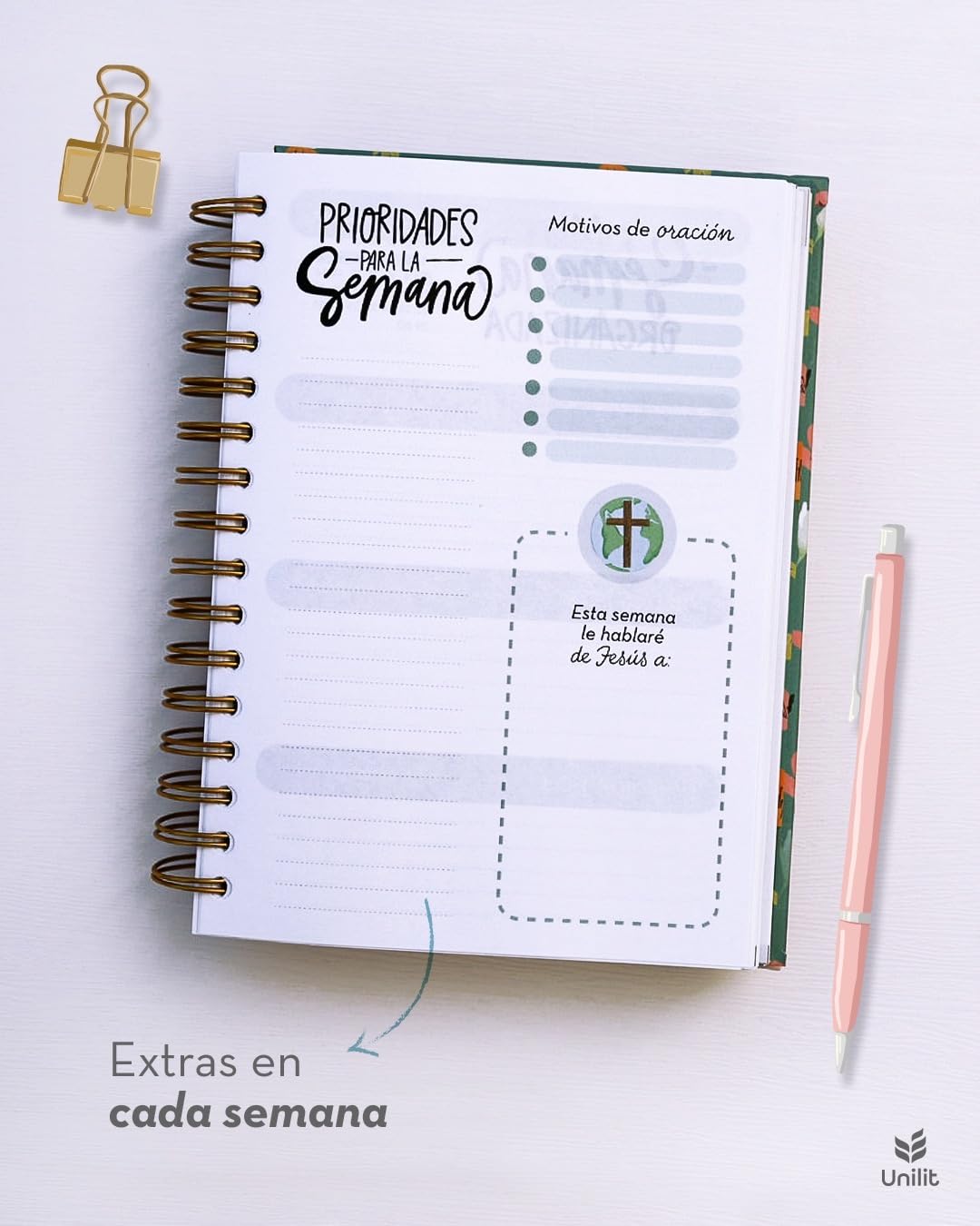 La Temporada Más Feliz de Mi Vida Agenda - Planner (Julio 2024 - Diciembre 2025): Guía Diaria Para El Crecimiento Espiritual Y La Sanidad Interior