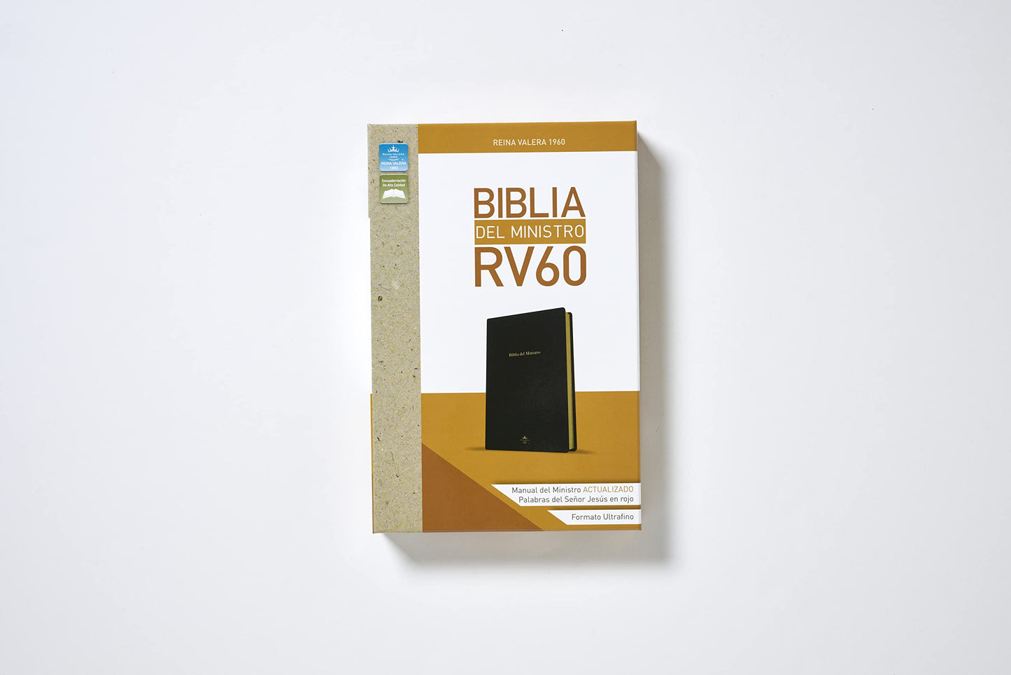 Biblia del ministro RVR (piel)