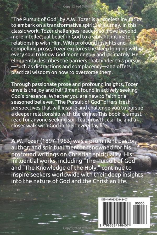 The Pursuit of God (Annoted): With Chapter Study Guides