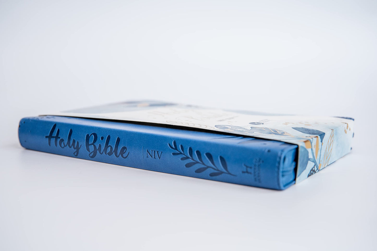 NIV Larger Print Blue Soft-tone Bible with Zip