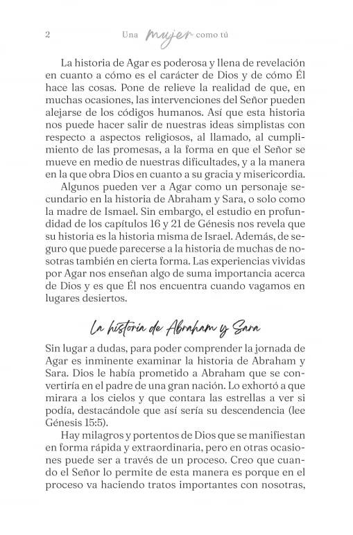 Una mujer como tú: Sanidad interior a través de las experiencias de las mujeres de la Biblia (Spanish Edition)