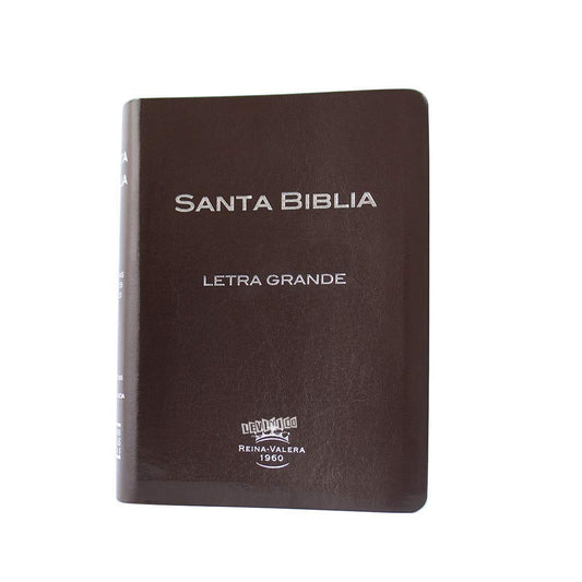 SANTA BIBLIA PALABRAS DE JESÃšS EN ROJO C/ÍNDICE CAFÃ‰