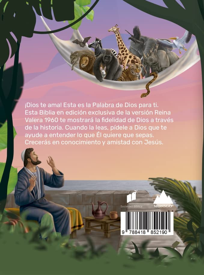 Biblia Rvr 1960 Bolsillo Para Niños Vinilo Con Cierre (Bible Rvr 1960 Pocket Size Boys Vinyl with Zipper (Spanish Edition)