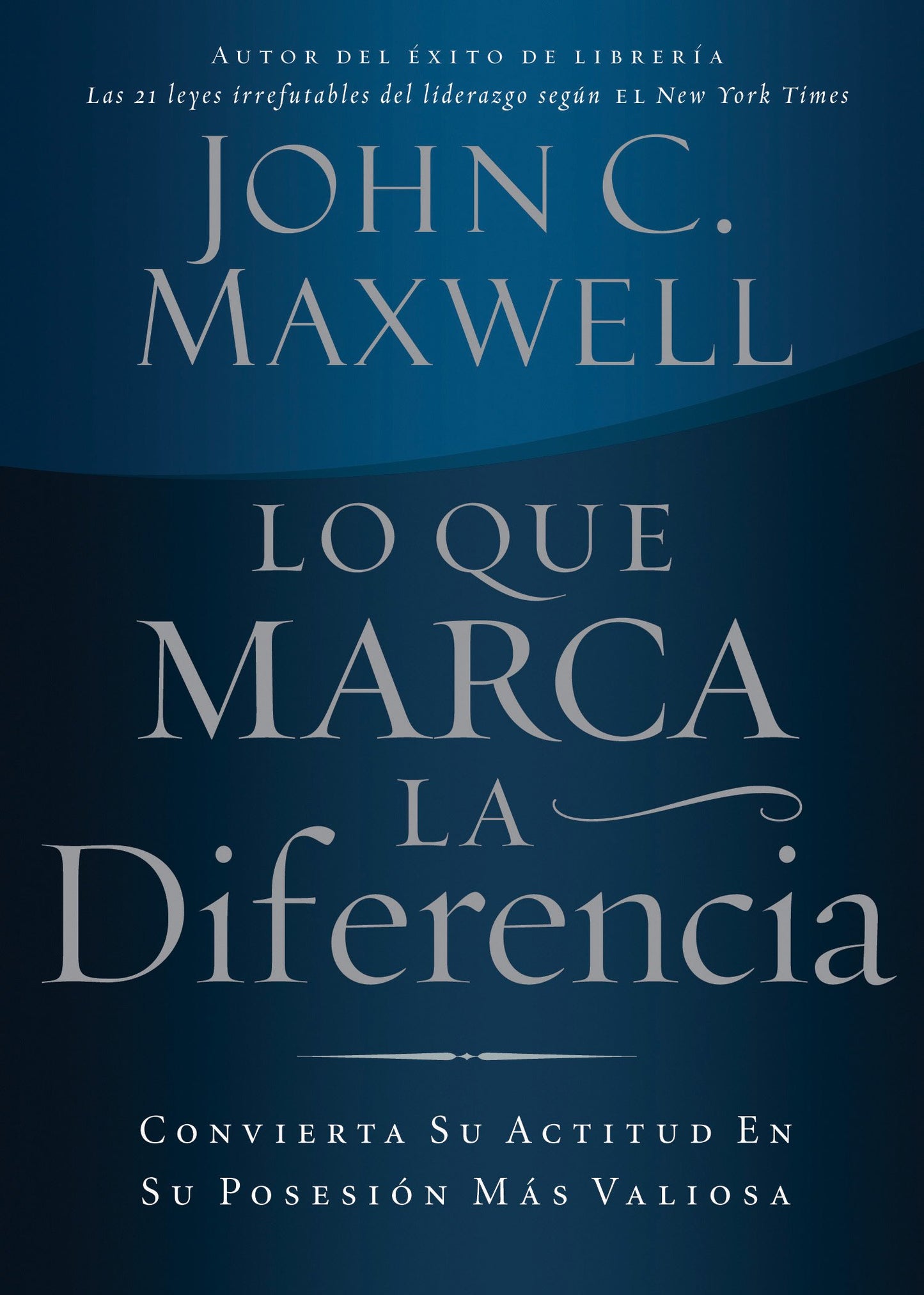 Lo que marca la diferencia: Convierta su actitud en su posesión más valiosa