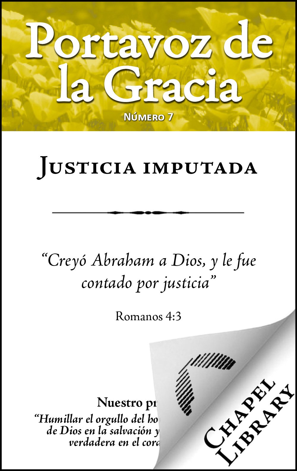 Justicia imputada (Portavoz de la Gracia nº 7)
