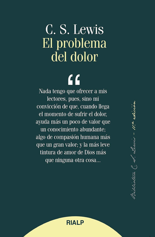 El problema del dolor (Biblioteca C. S. Lewis nº 5)