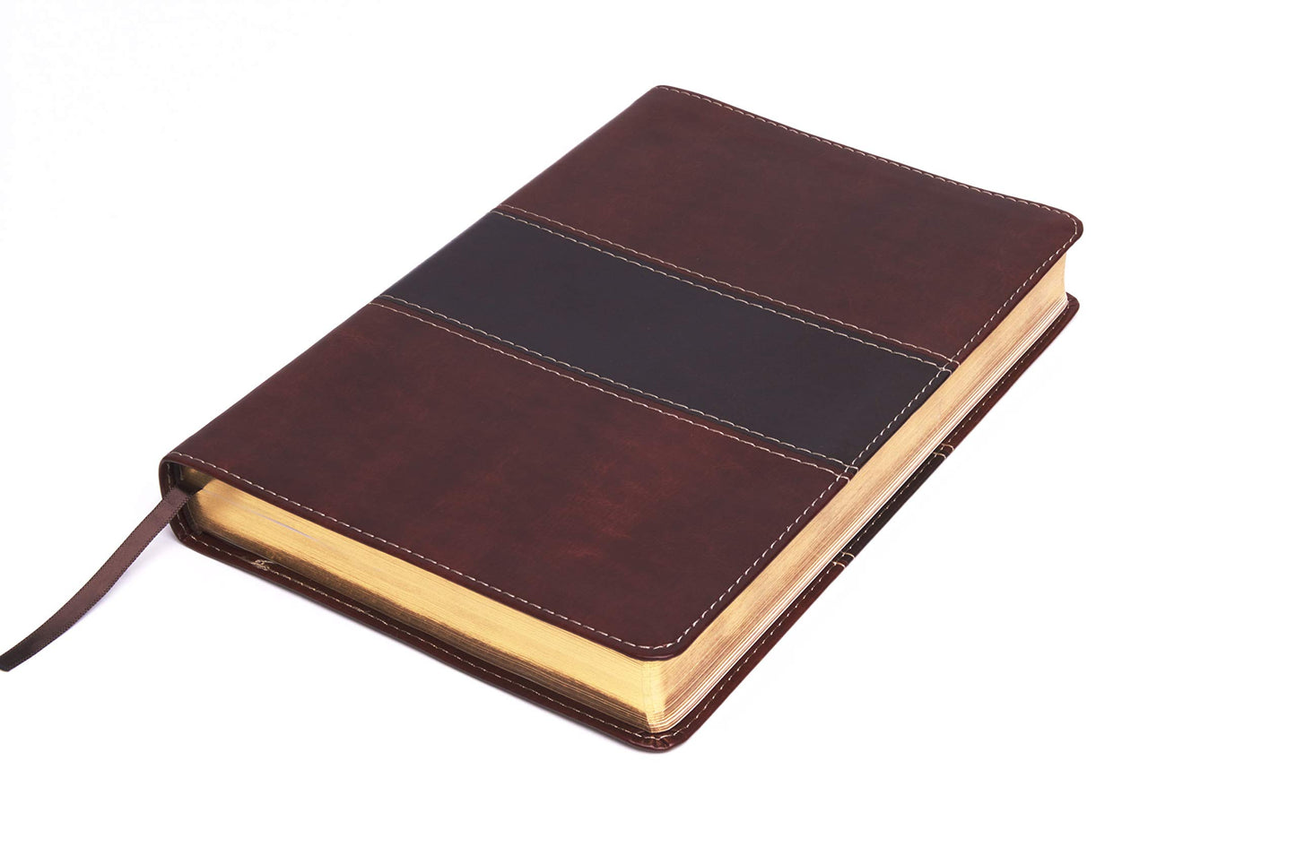 Reina Valera 1960 Biblia del Pescador, letra grande, caoba símil piel | RVR 1960 Fisher of Men Bible Hand size, Mahogany LeatherTouch