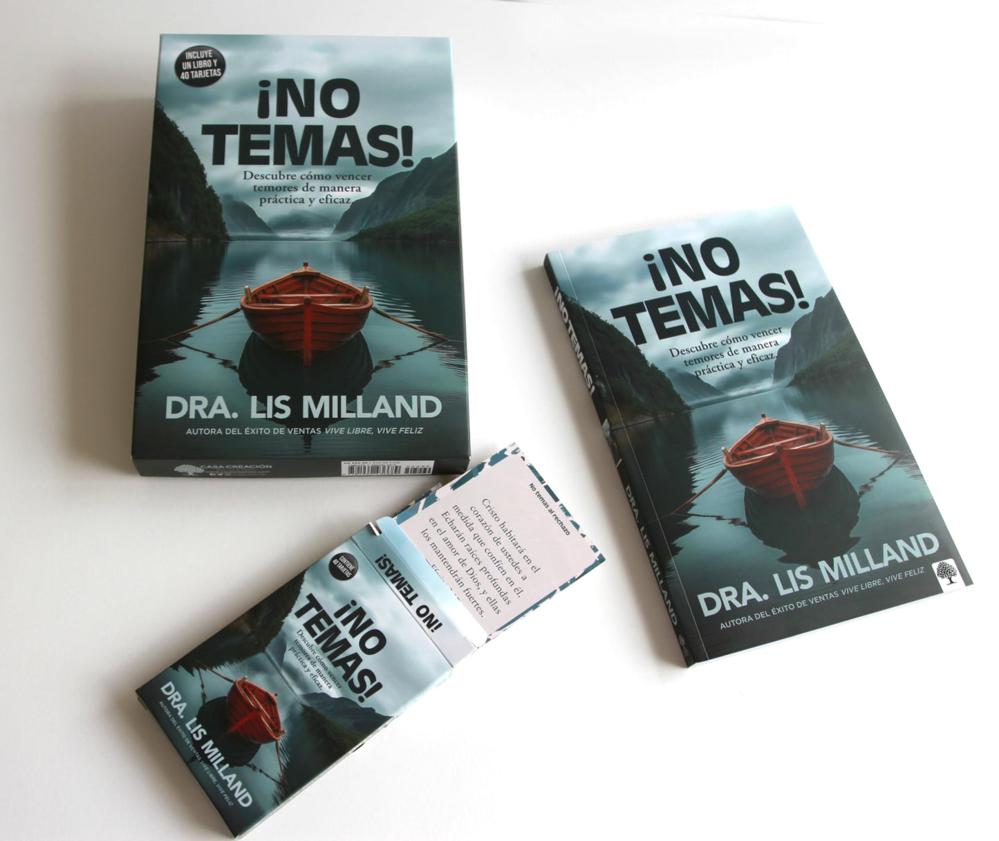 Estuche ¡No Temas!: Descubre Cómo Vencer Temores de Manera Práctica Y Eficaz / Fear Not: Discover How to Overcome Fear (Box Set)