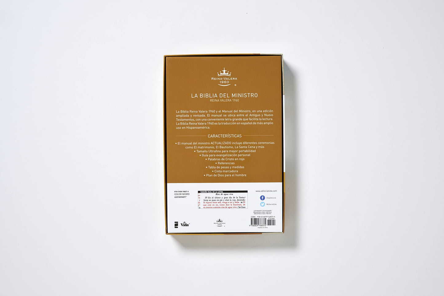 Biblia del ministro RVR (piel)