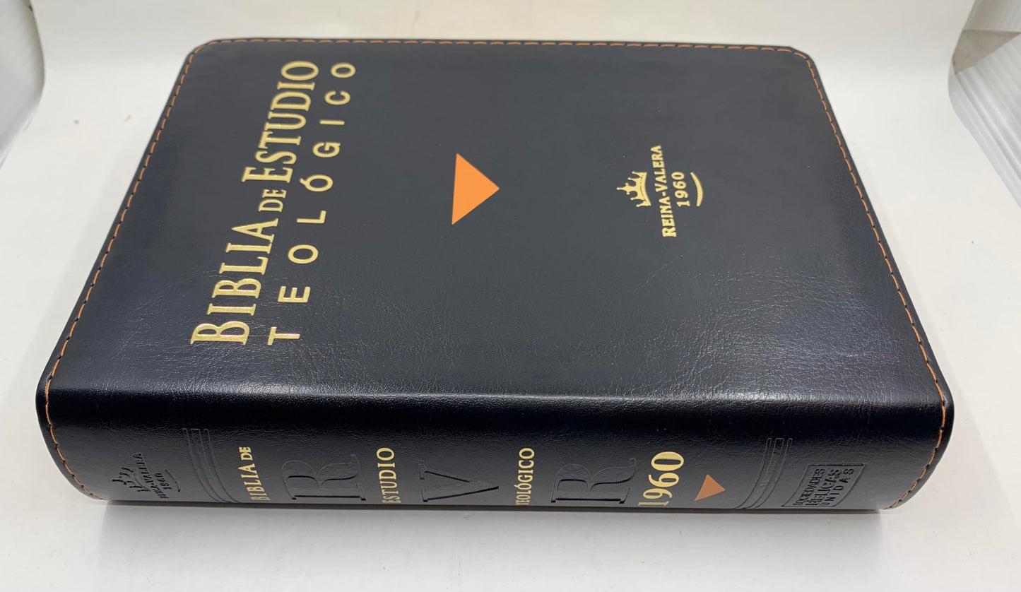 Biblia de Estudio Teologico (Spanish Edition)