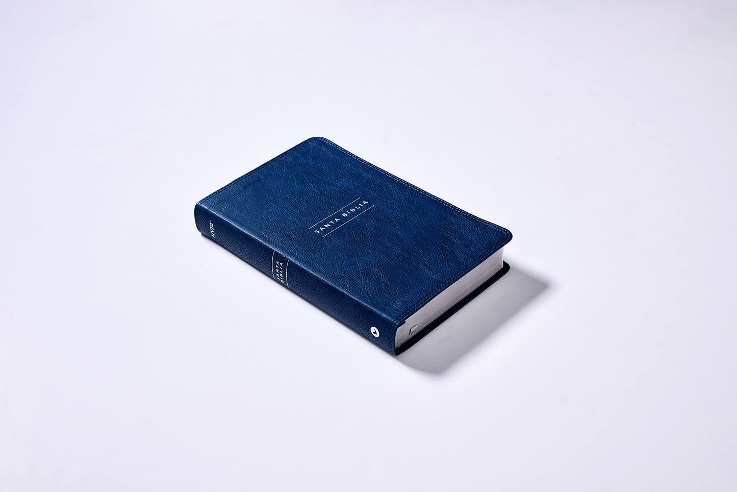 Nvi, Santa Biblia del Ministro, Texto Revisado 2022, Leathersoft, Azul Marino, Con Índice, Palabras de Jesús En Rojo
