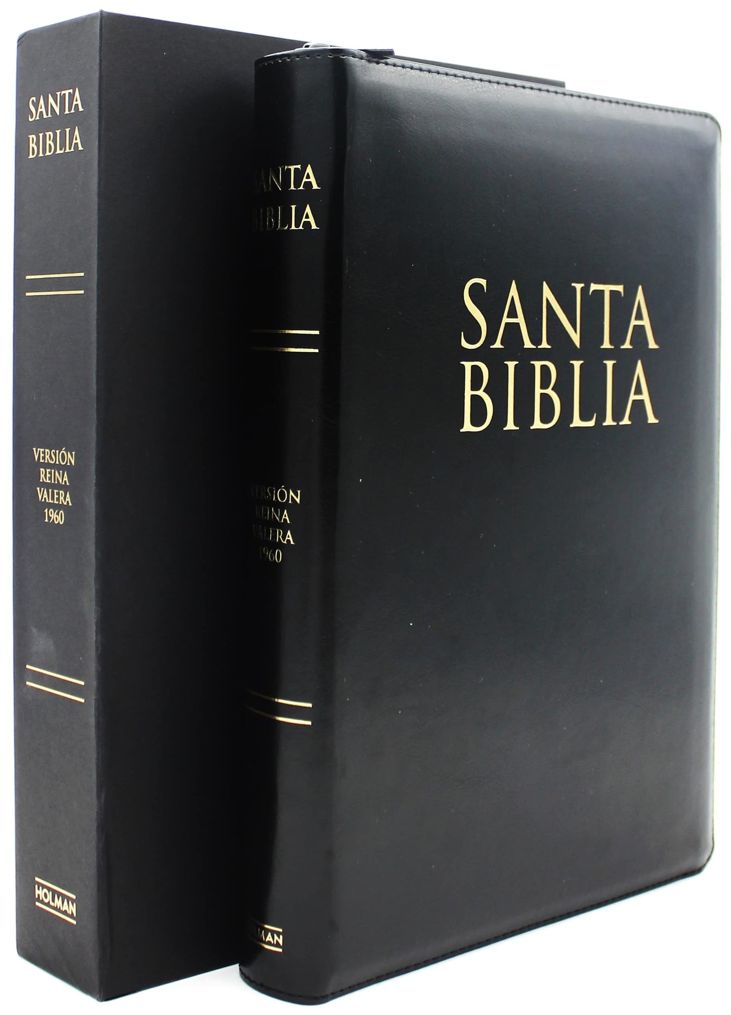 Biblia Reina Valera 1960 Letra Super Gigante en Español con Cierre Indice y Estuche de Proteccion Edicion Especial / RVR 1960 Super Giant Large Print Bible, Black, Imitation leather (Spanish Edition)