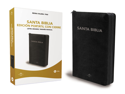 Santa Biblia: RVR-1960 (Edición Portátil con cremallera)