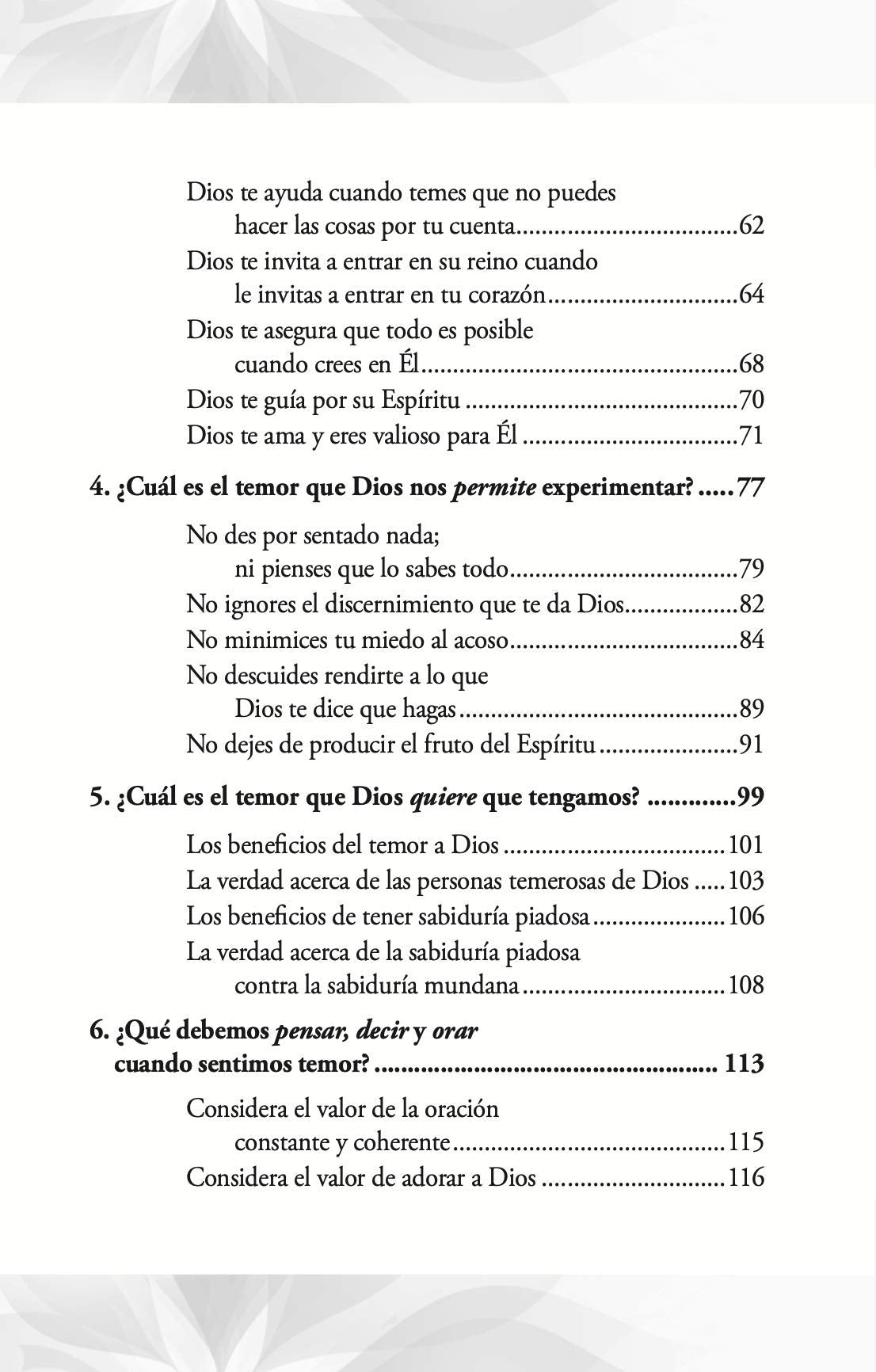 El Poder de la Oracion que vence el temor